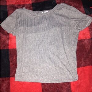 Plain grey shirt